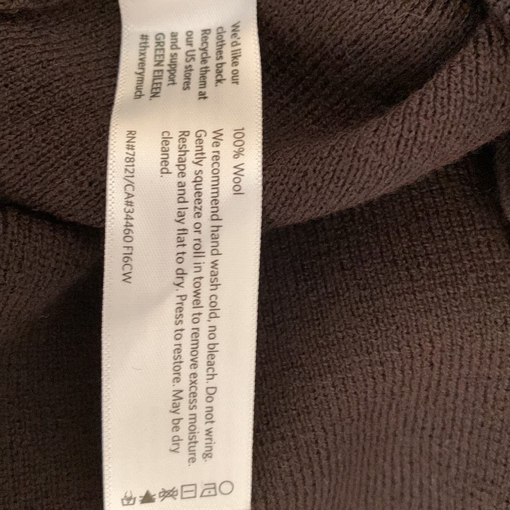 Eileen Fisher Wool Top - Picture 5 of 5